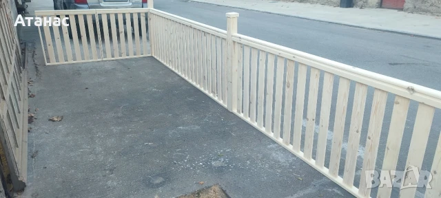 Дървен парапет по размер, снимка 7 - Декорация за дома - 51233503