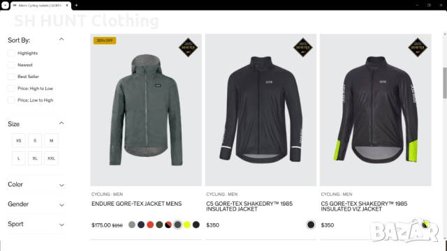 GORE WEAR RUNNING GORE WINDSTOPPER Размер L за бягане колоездене яке 5-60, снимка 2 - Якета - 52159940