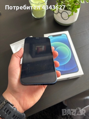 iPhone 12, blue, 64GB, снимка 3 - Apple iPhone - 53935382