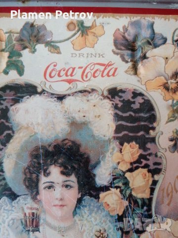 Табла CocaCola, снимка 5 - Антикварни и старинни предмети - 37533332