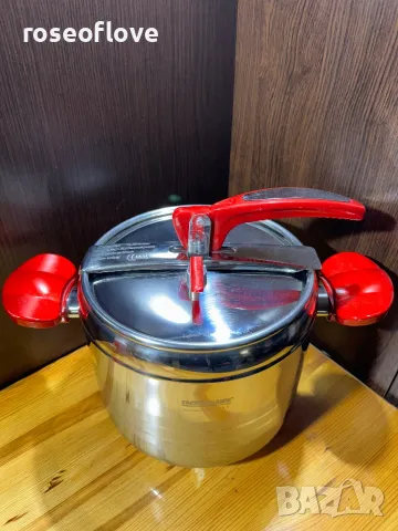 Fackelmann тенджера под налягане от нераждаема стомана 7 литра