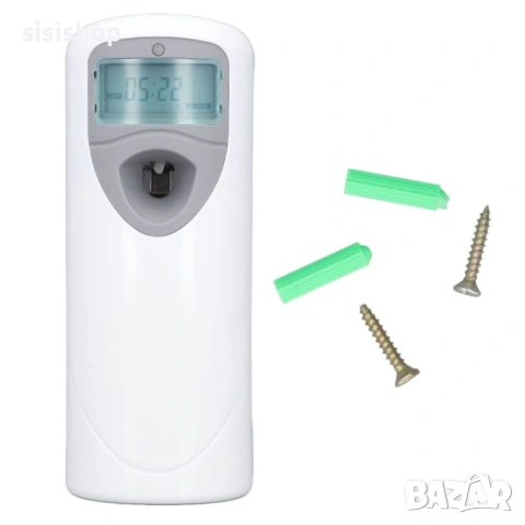 Автоматичен електронен освежител за въздух с LCD дисплей и програмируем таймер 2137, снимка 4 - Други стоки за дома - 53978153