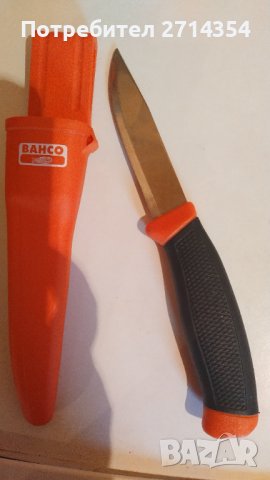 Продавам нож Bahco с калъф , снимка 8 - Ножове - 39044187