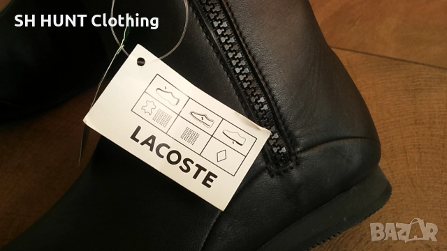 LACOSTE Boots Размер EUR 37 1/3 / UK 4 1/2 естествена кожа 38-13-S, снимка 11 - Дамски боти - 52654366