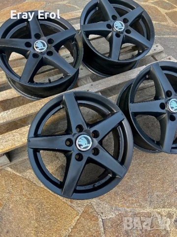 15 джанти 5х112 Skoda Octavia 5х112 Шкода Октавиа Оригинал, снимка 6 - Гуми и джанти - 51372688