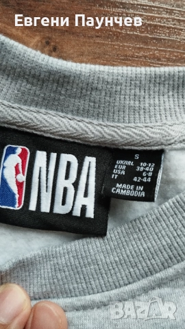 Ватирана блуза на Lakers размер S в сив цвят, снимка 3 - Блузи с дълъг ръкав и пуловери - 51749618