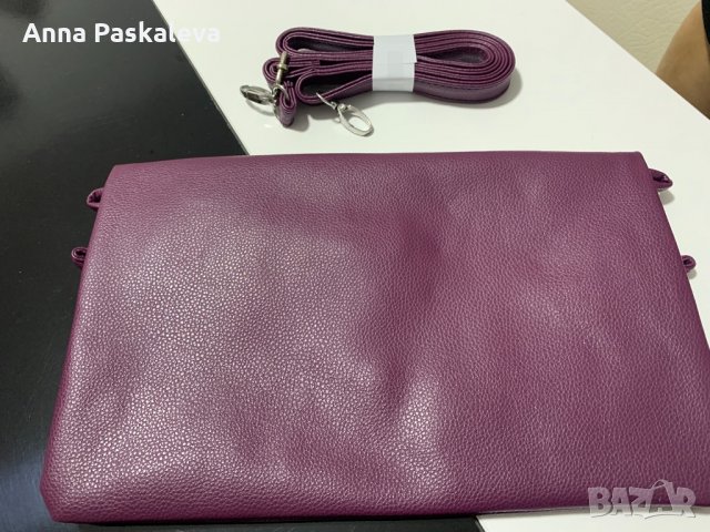 Нова чанта плик лилава, снимка 2 - Чанти - 34163102