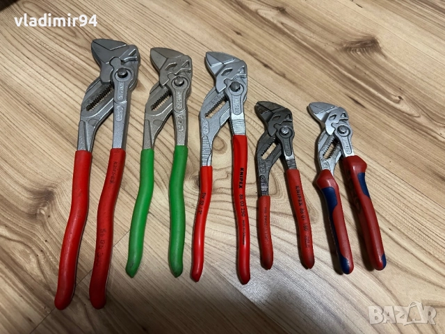 Клещи KNIPEX ключ 180/250/300mm