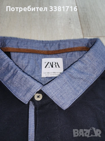Мъжка тениска ZARA XL, снимка 3 - Тениски - 54002967