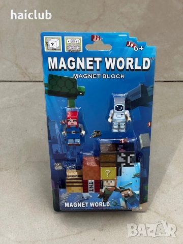 Магнитни кубчета Майнкрафт /Minecraft Magnetic Blocks, снимка 3 - Образователни игри - 52109371