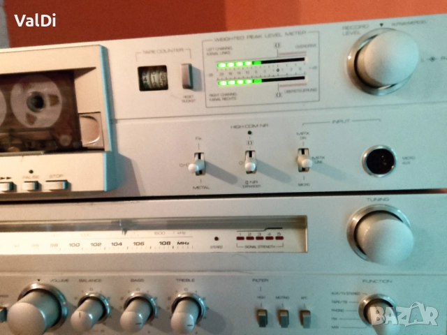 Silver Vintage Telefunken , снимка 2 - Ресийвъри, усилватели, смесителни пултове - 52301558