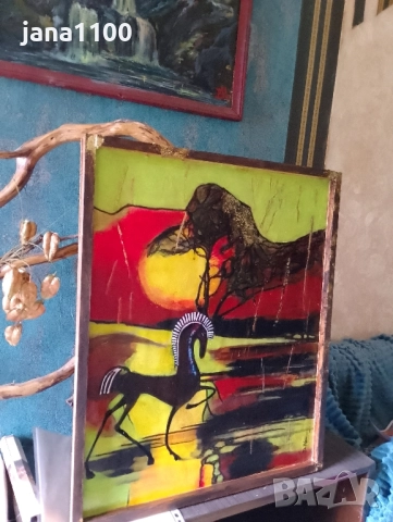 Картина "Като дух над зелени води", снимка 2 - Картини - 51485109