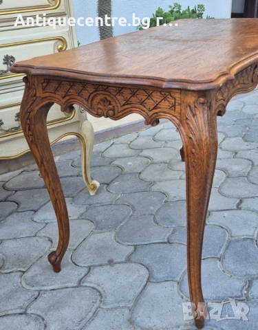 Холна маса Луи XV, Франция , снимка 3 - Маси - 51765899