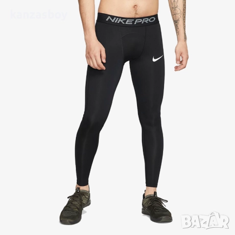 NIKE PRO MEN'S TIGHTS - мъжки фитнес клин М, снимка 2 - Спортни дрехи, екипи - 52756183