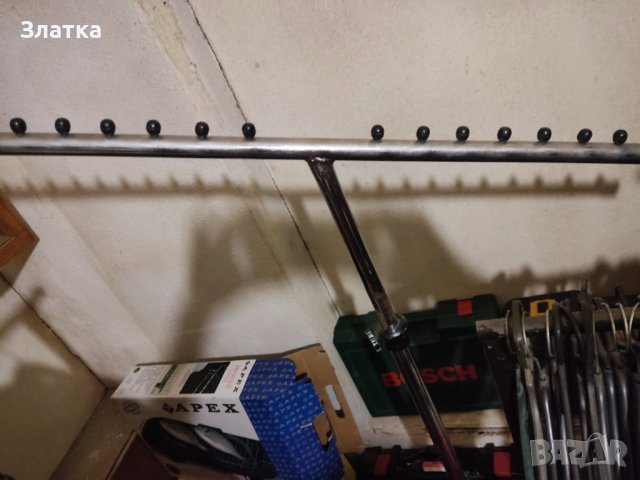 Телескопични щендери за дрехи Дрешници Закачалки за дрехи Дрехи и обувки втора употреба. Боти Ботуши, снимка 5 - Оборудване за магазин - 39706001