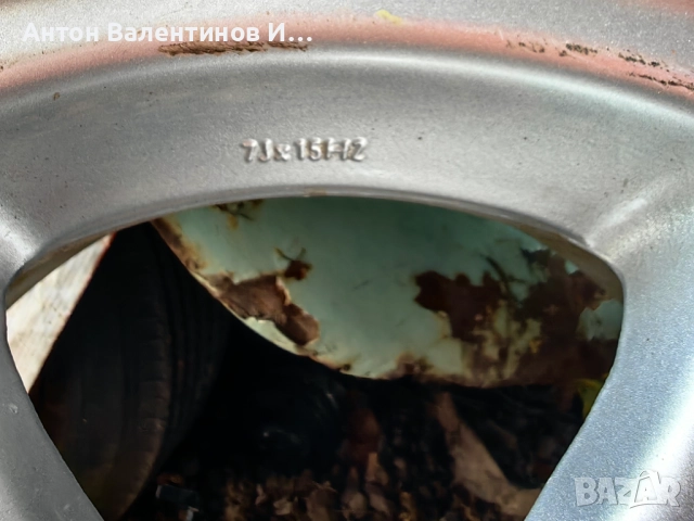 Джанти Aluett Titan 15 , снимка 2 - Гуми и джанти - 52101385