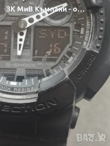 Часовник Casio G-Shock GA-100, снимка 3 - Мъжки - 53263898