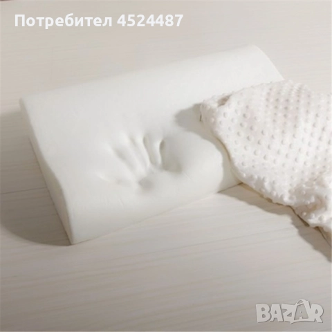Ергономична възглавница с пяна, снимка 4 - Възглавници - 50545500
