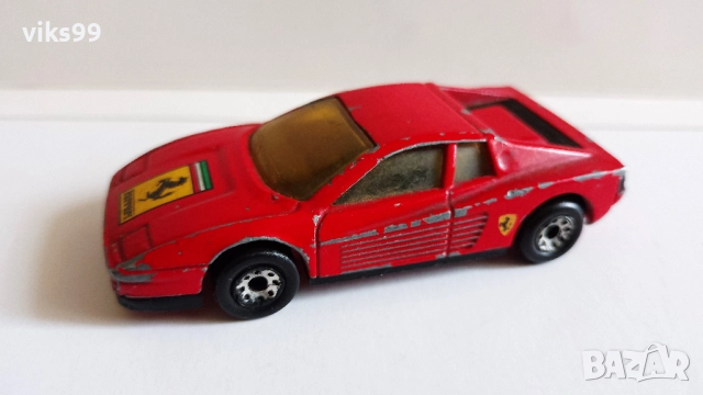 Ferrari Testarossa Matchbox 1986 Made in Thailand , снимка 2 - Колекции - 52988126