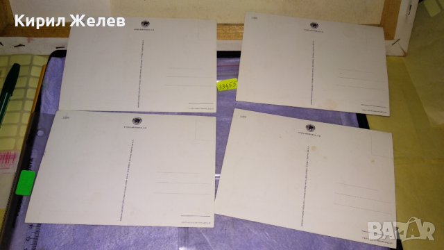 ЛОТ 4 СТАРИ ПОЩЕНСКИ КАРТИЧКИ ТЕМА НОВА ГОДИНА РОЖДЕСТВО ХРИСТОВО КОЛЕДА ЧЕСТИТКИ 33455, снимка 5 - Филателия - 38790371