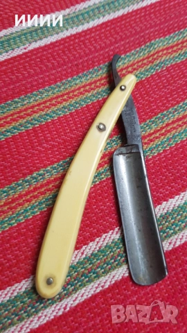 Сребърен бръснач RUBENS слонова кост , снимка 3 - Антикварни и старинни предмети - 52187117