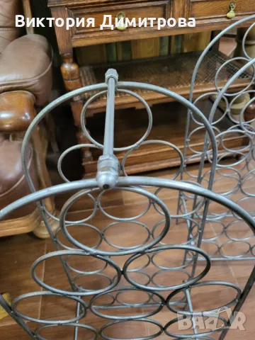 Свободностяща поставка за вино, снимка 6 - Декорация за дома - 47508903