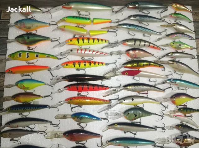 Rapala, Tail Dancer, Barra Magnum, Glass Shad, Minnow Rap, Magnum, Storm , Sebile тролинг, спонинг, снимка 6 - Стръв и захранки - 56198930