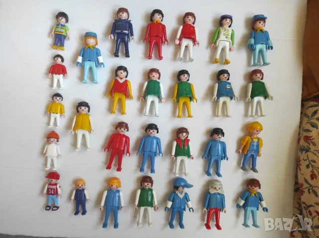 24 x vintage кукли Playmobile geobra 1974/1981