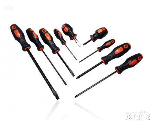 Комплект Отвертки 9 бр. , снимка 3 - Аксесоари и консумативи - 31102042
