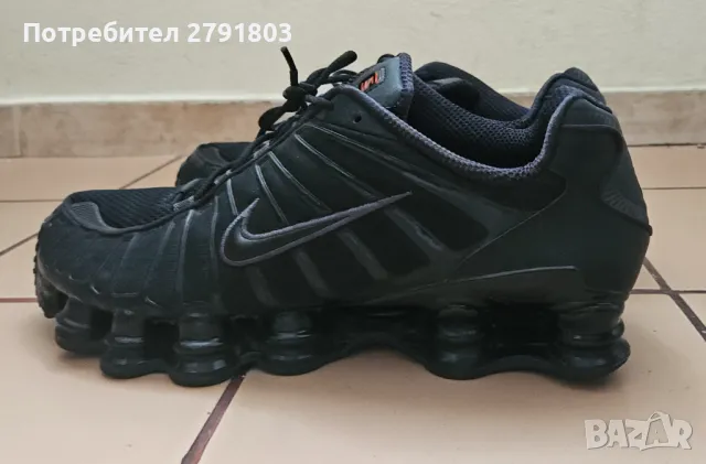 Nike Shox Black 43/44, снимка 2 - Маратонки - 47305813