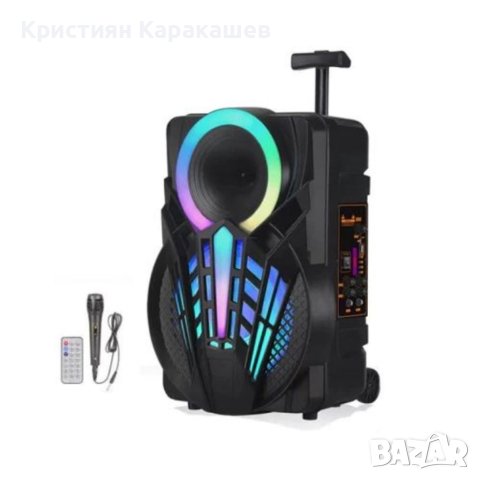 Караоке колона NDR-P08, снимка 2 - Bluetooth тонколони - 42075074