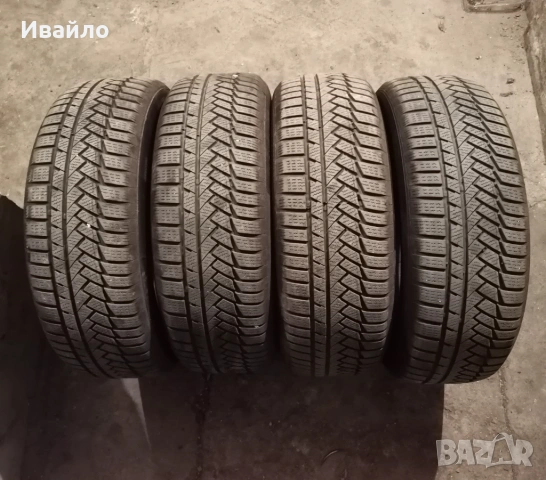 Продавам 4 броя зимни гуми 205.60.16 на 1 сезон дот 2021 Контентал 