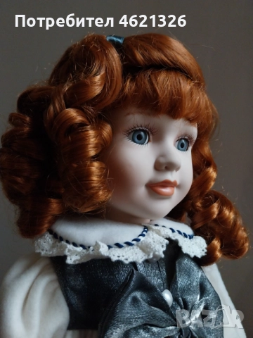 Винтидж порцеланова кукла на Х. Самюел Клер, колекционерска лимитирана серия като нова