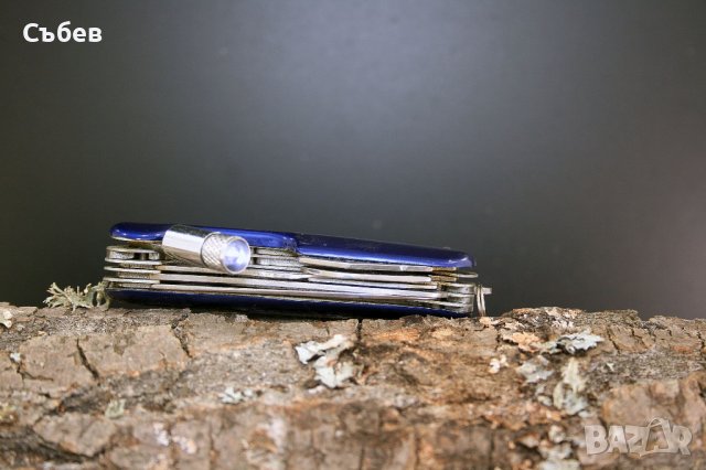 Туристическо джобно ножче с фенерче и 10 приставки, снимка 2 - Ножове - 40026233