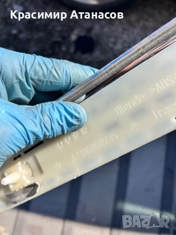 A2196800235. Лайстна интериорна праг за Мерцедес CLS. W219. Предна дясна , снимка 4 - Части - 50475701