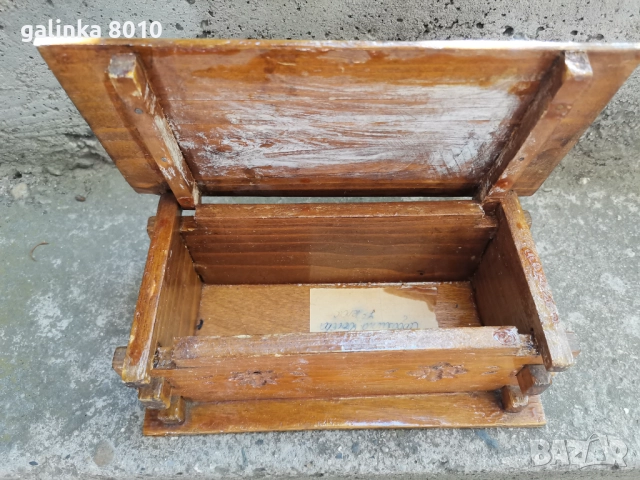 Стара красива кутийка, снимка 4 - Антикварни и старинни предмети - 51793111