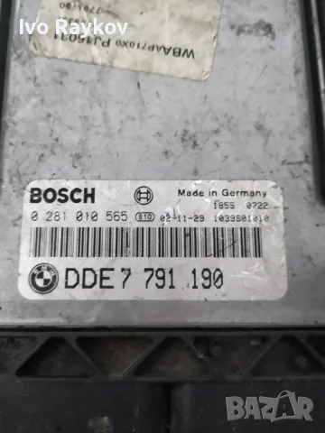 Комютър запалване за BMW E46 2.0 D 150 конски сили 7791190. BOSCH : 0281010565, снимка 2 - Части - 49097870