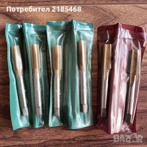 Метчици комбинирани 6 броя м12х1.5