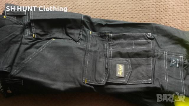 Snickers 3235 High-Vis Cotton Holster Pocket Work Trousers размер 46 / S работен панталон W4-266, снимка 6 - Панталони - 52075647