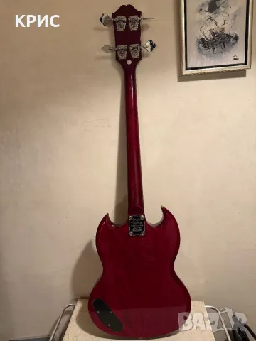 Epiphone EB-0 SG BASS Cherry, снимка 11 - Китари - 48511897