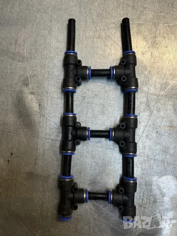 Пневматичен тройник 8мм