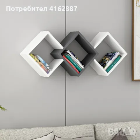 Стенна етажерка Промо цена !, снимка 2 - Етажерки - 48772189