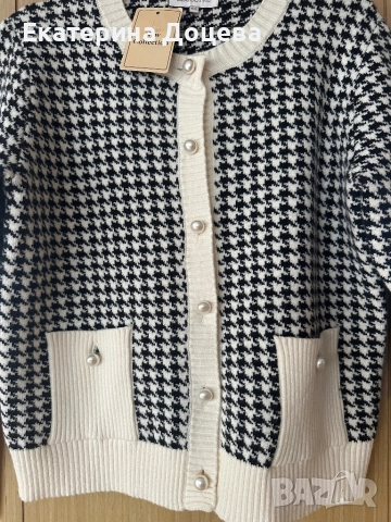 Жилетка пепит, снимка 4 - Жилетки - 52095012