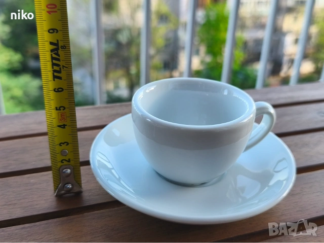 IPA Italy 3 бр. чаши с чинийки за еспресо, снимка 5 - Чаши - 54332542