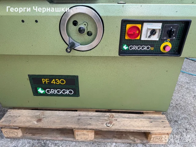 Абрихт + борапарат  GRIGGIO, снимка 2 - Други машини и части - 54508677