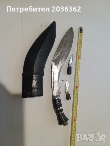 Кукри,индийско., снимка 2 - Антикварни и старинни предмети - 42160371