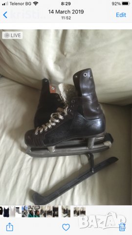 дървени стари ски , кънки.., снимка 11 - Антикварни и старинни предмети - 40104690