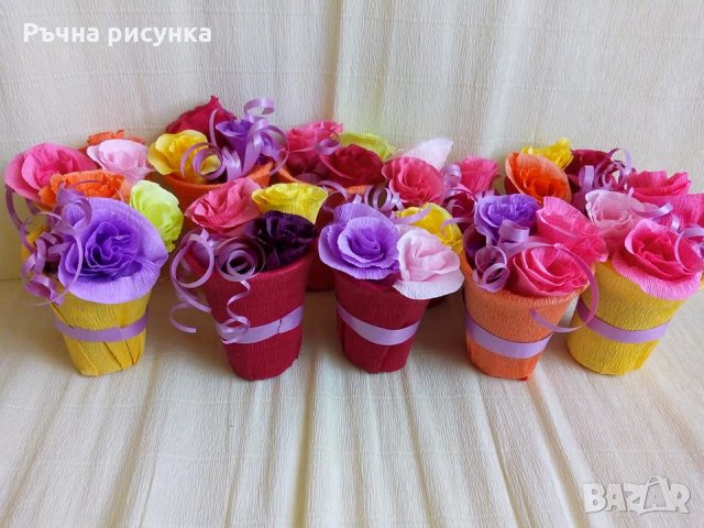 Вазичка с три розички за 2лв, снимка 5 - Декорация за дома - 32064412