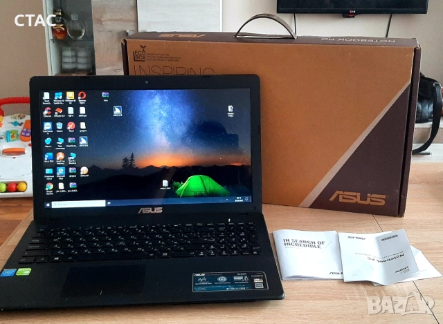 Лаптоп ASUS -X 552 MJ- SX001D, снимка 2 - Лаптоп аксесоари - 51844009