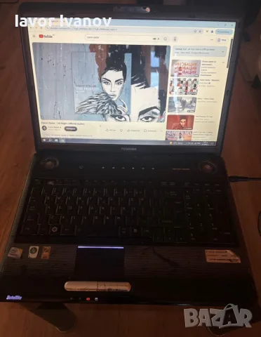 Лаптоп Toshiba Satellite P300-26L, снимка 2 - Лаптопи за работа - 56013202